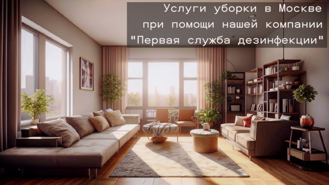 Услуги уборки в Москве недорого