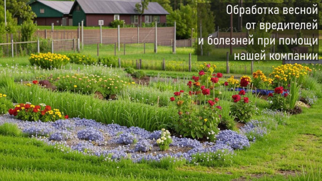 Обработка весной от вредителей и болезней