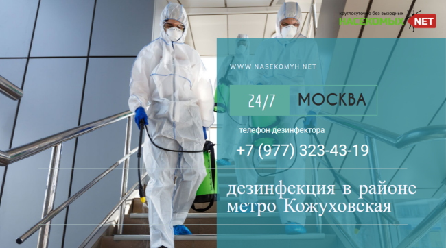 дезинфекция метро кожуховская